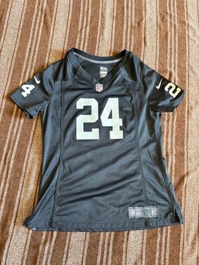Women’s Nike NFL Raiders On-Field Charles Woodson jersey